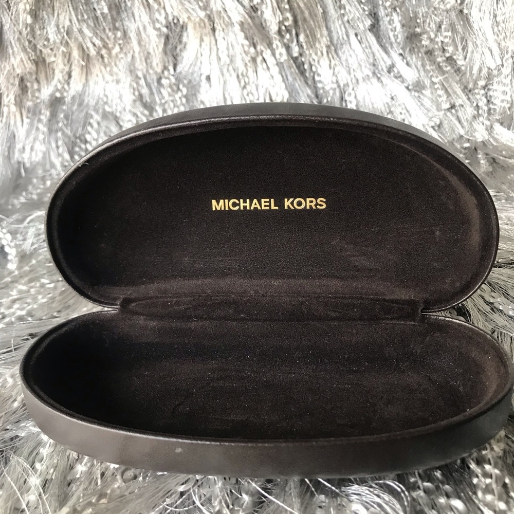 MICHAEL KORS Sunglasses Glasses Hard Case Clamshell Black
